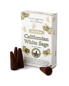 Stamford Backflow Incense Cones - Californian White Sage
